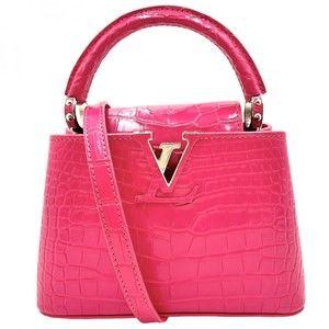 Louis Vuitton Capucines Mini Bag Pink